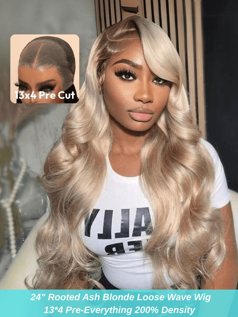 LOW TO $59丨4*4 Pre-Cut Lace/7*5 Bye-Bye Knots/ 13*4 Pre-Everything Human Hair Wig Limited Stock Vip Member Flash Sale
