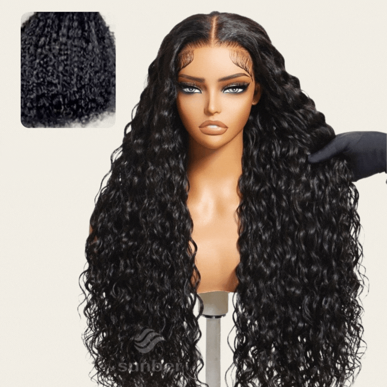 360 Lace 180% Density Water Wave