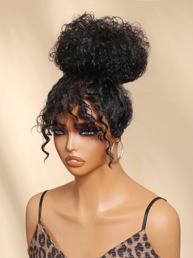 Bouncy Curl 4x1 Lace Part Wig