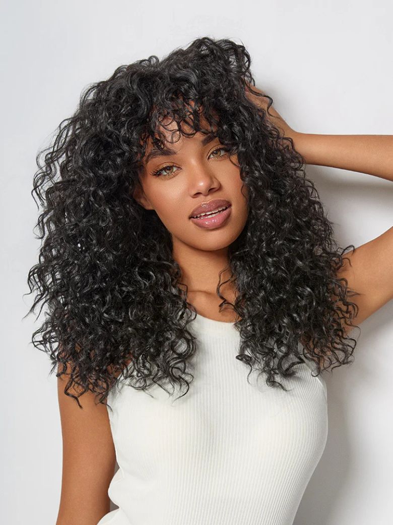 Bouncy Curl 4x1 Lace Part Wig