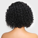 curly pre cut lace wig