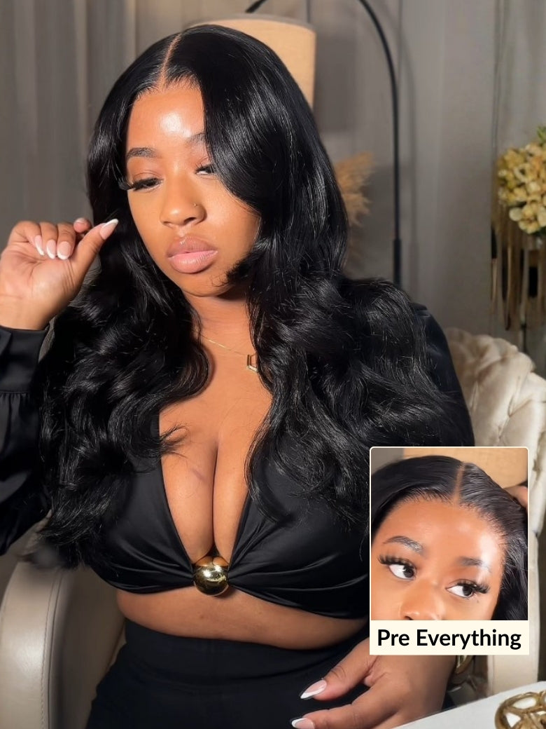Extra 50% OFF | Sunber 13x4 Pre Everything Bye Bye Knots Pre-Cut Lace Frontal Loose Wave Wig Human Hair