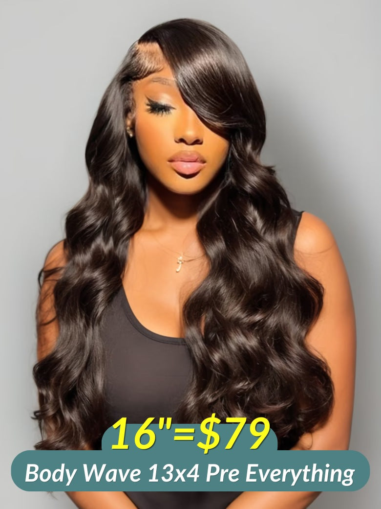 16inch From $39 Sunber 7x5/13x4 Pull & Go Glueless Wigs Limited Stock VIP Member Flash Sale