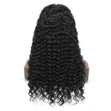 Sunber Super Magical Wet And Wavy V Part Wigs Dry Is Straight And Wet Is Deep Wave Human Hair Wigs