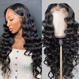 Sunber Thick Loose Deep Wave 13 By 4 Lace Front Wigs Human Hair Wigs Pre Plucked