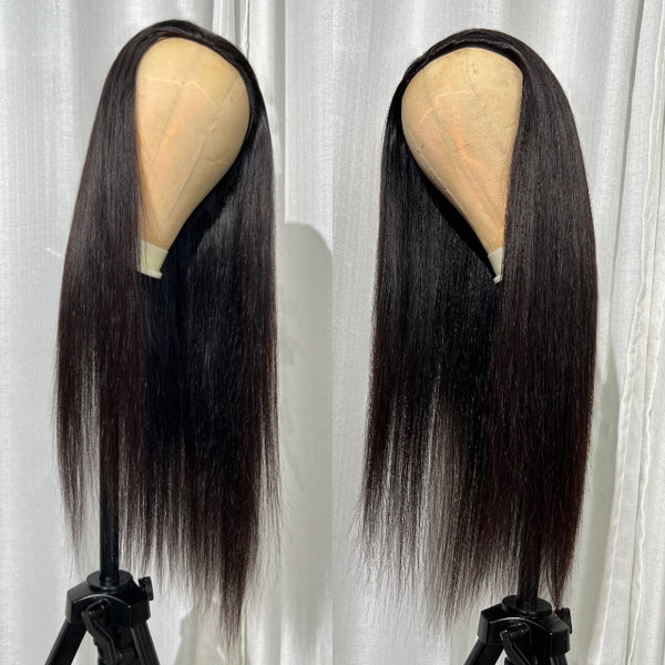 Sunber Soft And Silk Straight Half Wigs With Versatile Style And Easy Install