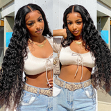 Clearance Sale Sunber V Part Wig Deep Wave No Leave Out Human Hair Wigs Beginner Friendly Flash Sale