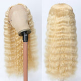Clearance Sale Sunber #613 Blonde Deep Wave 13x4 Lace Front Wig 100% Human Hair Flash Sale
