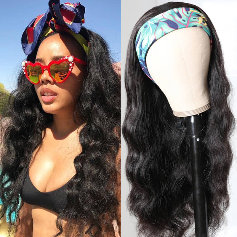 Sunber Amber Ansah Recommend Zero Skill Body Wave Headband Wigs Easy To Wear Glueless Human Hair Wigs