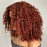 sunber reddish brown hair color bob wig