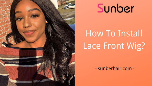 how to install lace front wig