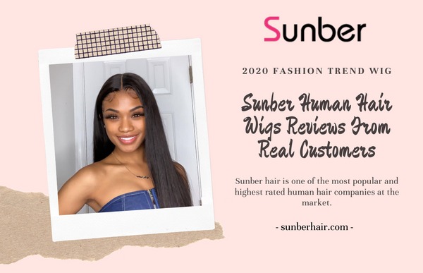 sunber human hair wigs from real customers