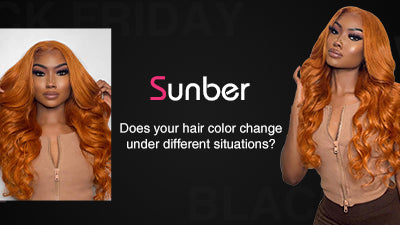 Does your hair color change under different situations?