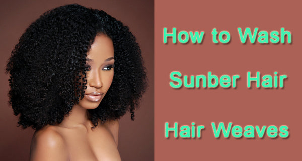 How to wash the virgin hair human hair weave