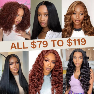 From $79 丨 All Wigs Crazy Flash Sale Limited Stocks