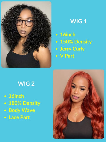 2Wigs=$79 | Sunber Buy One Get One Free Wig Summer Flash Sale