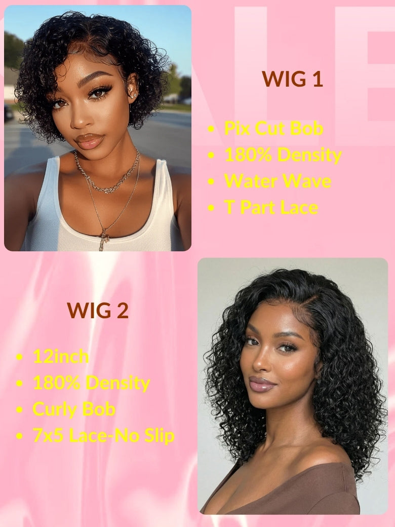 2Wigs=$79 | Sunber Buy One Get One Free Wig Crazy Mid-Year Flash Sale