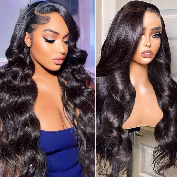 Flash Sale Sunber Hot Selling Body Wave 13x6 Pre Everything Lace Front Wig High Quality Human Hair Wigs