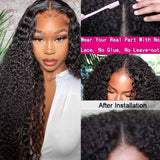 $100 Off Sunber Jerry Curly U Part Wig Human Hair Glueless Wigs Easy To Put On Wig