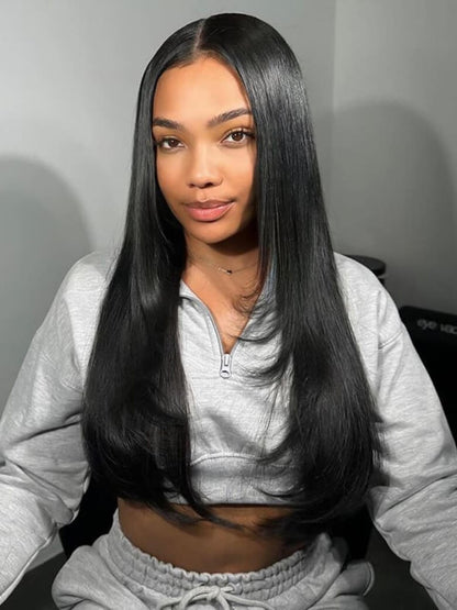 [All Wigs $39-$89] Put On &amp; Go/13x4 Lace Frontal/180% Density Wigs With Invisible Lace Glueless Human Hair Wigs VIP Member Flash Sale