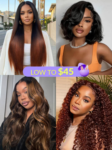 Low To $45 Sunber Pre Everything Put On And Go Lace Wigs Flash Sale