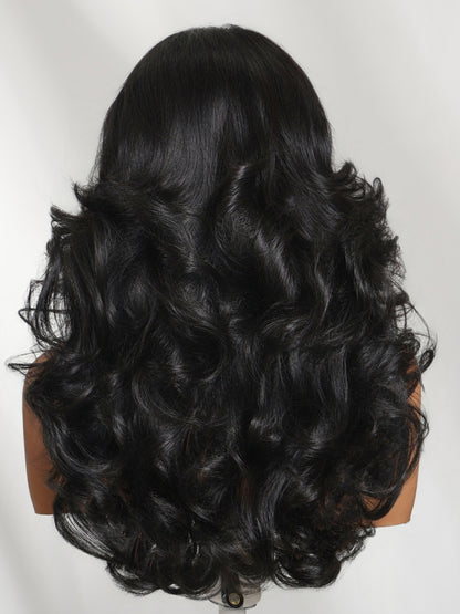 Sunber 180% Density 13x4 Pre Everything Lace Frontal Feathered Hairstyles Wig With Layered Haircuts Flash Sale