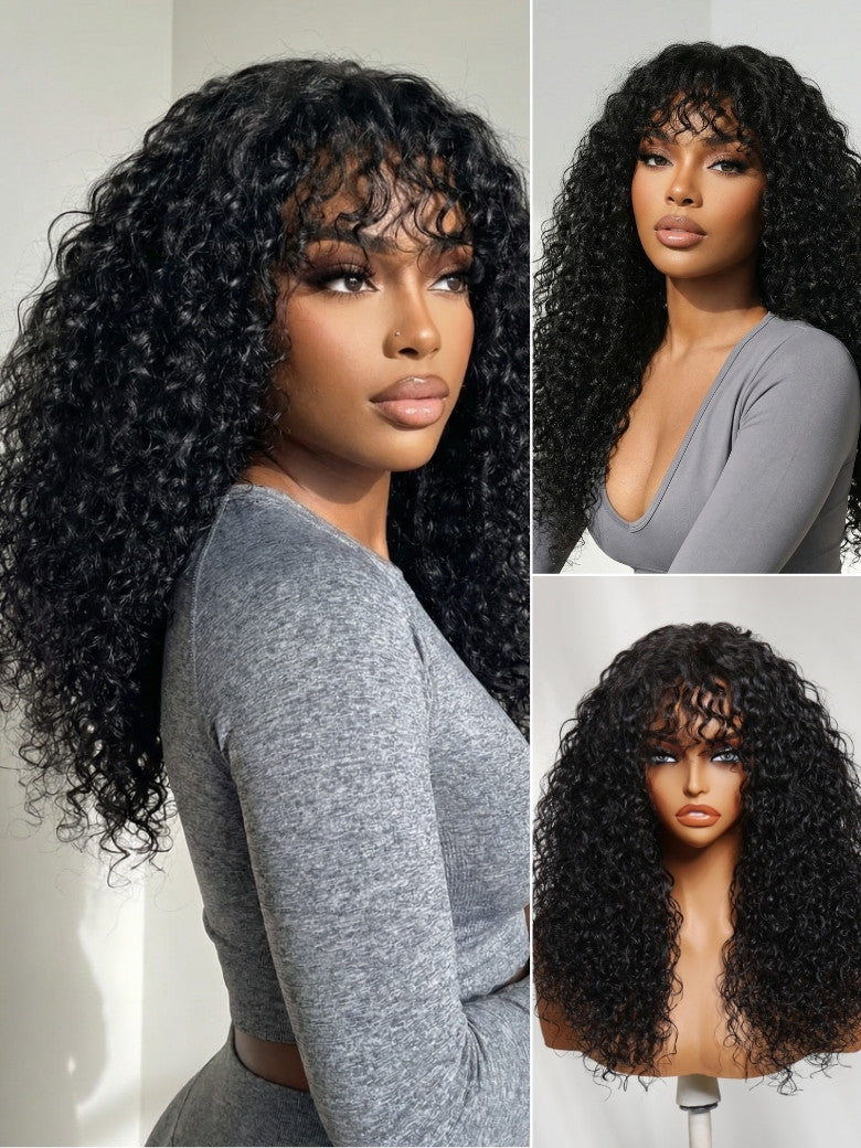 Bouncy Curl 4x1 Lace Part Wig 