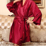 Exclusive for new customers Sunber soft and silky night robe