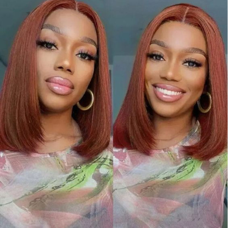  Reddish Brown Color lace wig