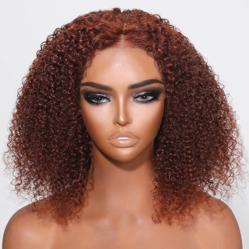 Reddish Brown color lace wig