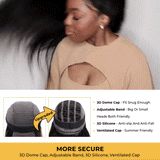 Flash Sale Sunber Wear & Go 6x4.75 Pre-Cut Lace Glueless Wigs Realistic Hairline Human Hair Beginner Friendly