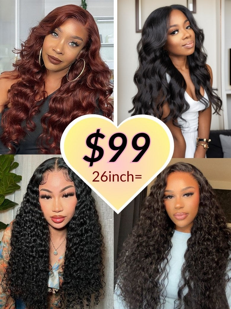 26Inch=$99 Sunber Limited Stocks Pre Everything 13x4 Lace Wig High Density Vip Member Offer Flash Sale
