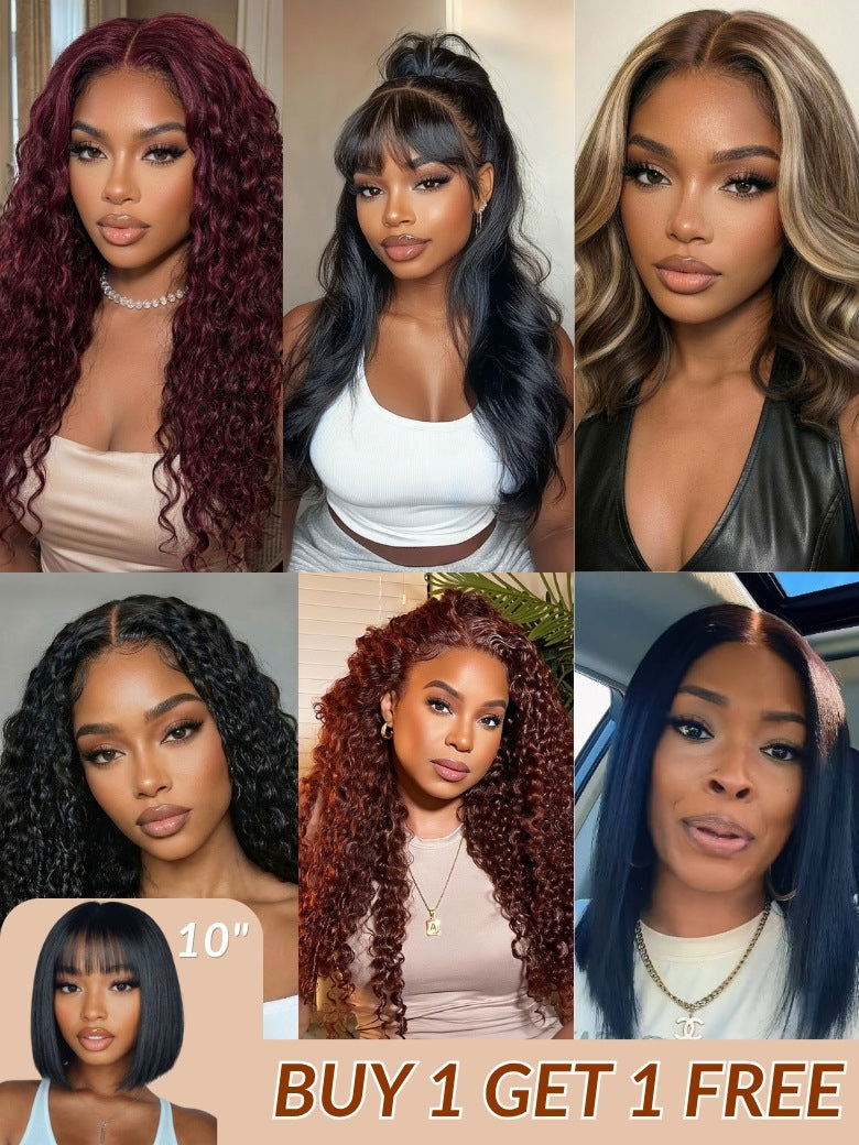2Wigs=$69 | Sunber Buy One Get One Free Wig  Graduation Sale Flash Sale