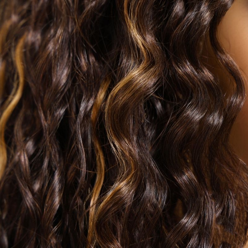 Extra 50% OFF | Sunber Sunber Piano Brown Highlight Curly 7x5 Bye Bye Knots Pre Cut Lace Wig With Invisi Drawstring