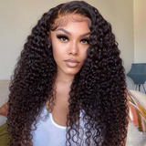 Sunber 7x5 Bye Bye Knots Wigs Jerry Curly Pre-Cut Lace Human Hair Wigs Bleached Knots With Baby Hair