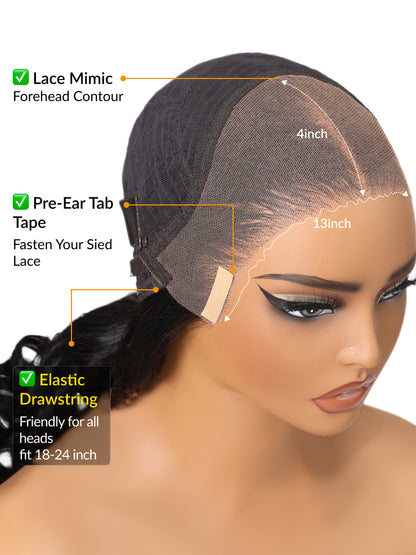 Extra 70% OFF | Sunber Deep Parting 13x4 Pre-Cut Lace Loose Wave Wig Human Hair