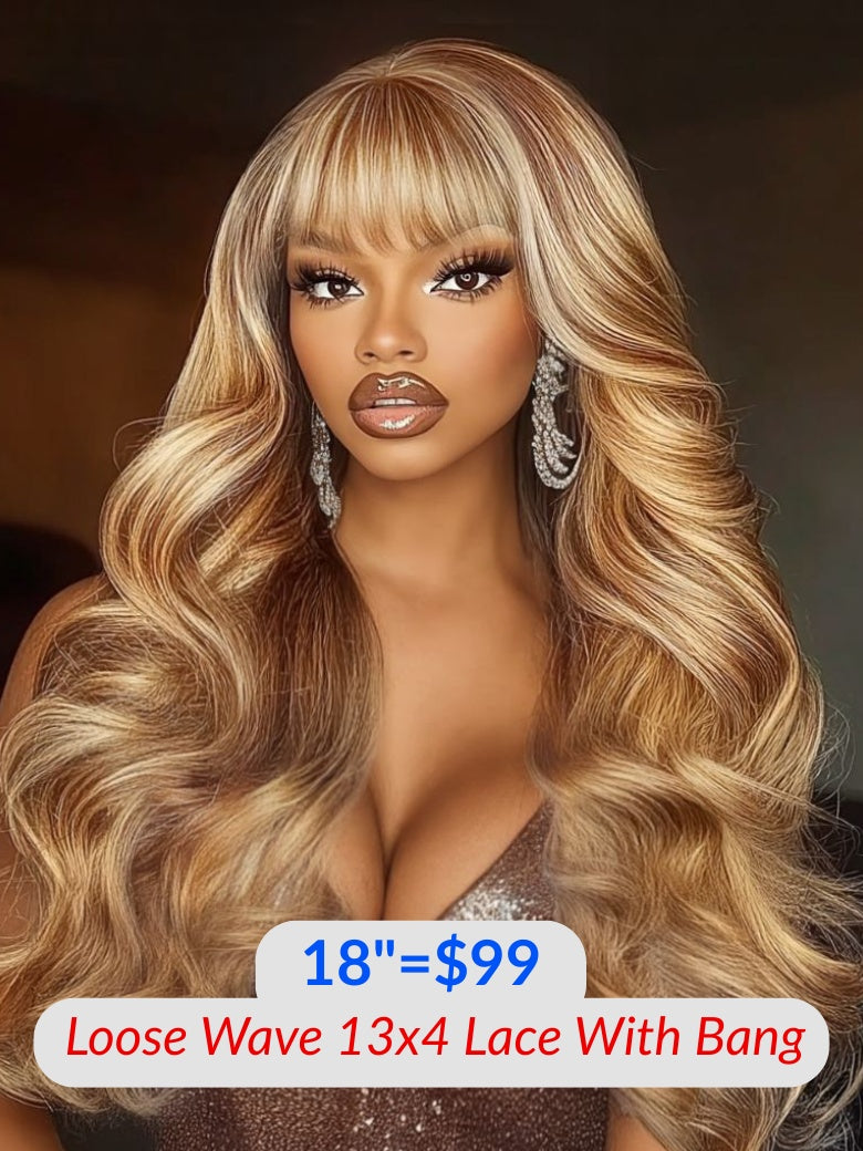 24INCH=$79 Sunber Water Wave 13x4 Pre Cut Lace Human Hair Wigs $100 OFF