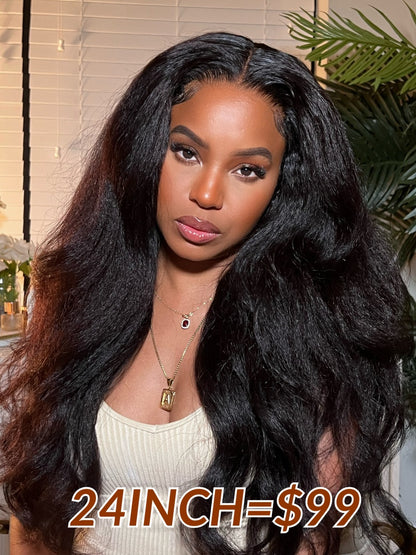 24inch=$99 丨Sunber 7x5/13x4 Lace Clearance Human Hair Wig Limited Stock Flash Sale
