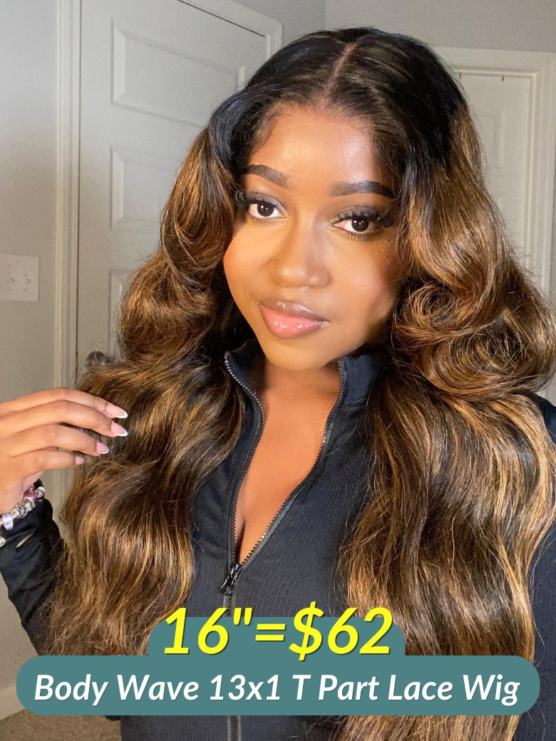 16inch From $39 Sunber 7x5/13x4 Pull & Go Glueless Wigs Limited Stock VIP Member Flash Sale