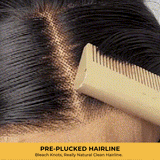 Sunber Full Curly 6x4.75 Pre-Cut Lace Wigs Pre-Plucked Hairline Human Hair With Air Cap