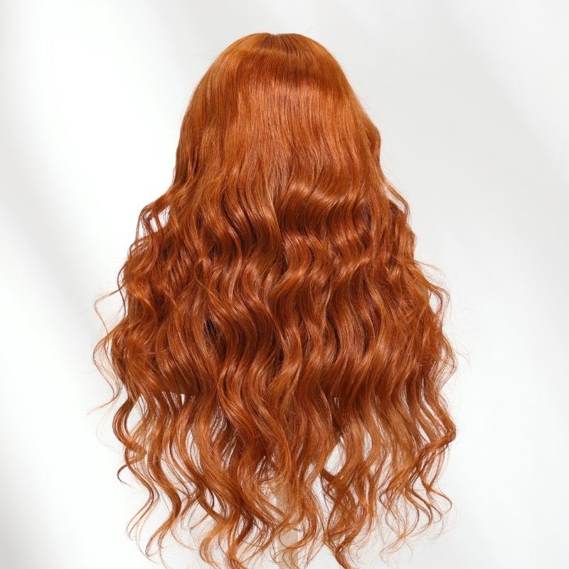 Ginger Spice Orange Body Wave 13x4  Lace Front4