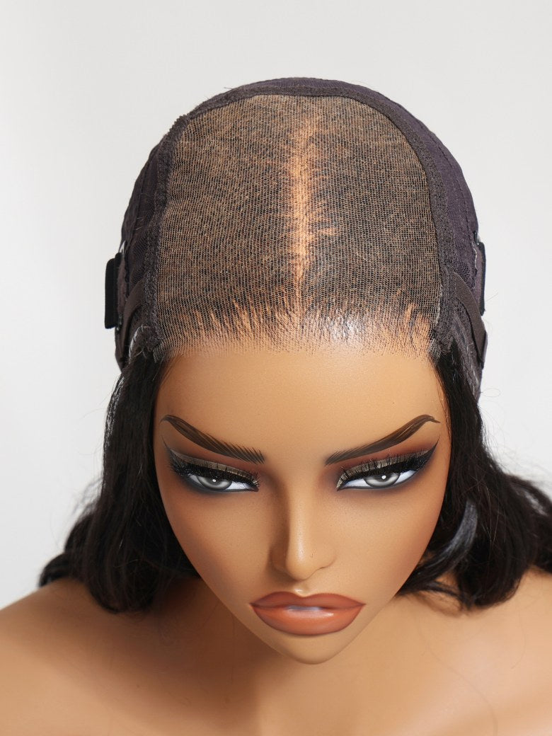 Sunber Affordable 5x5 HD Bye Bye Knots Body Wave Pre-cut Lace Wig With Invisi Drawstring