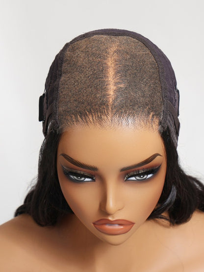 Sunber Affordable 5x5 HD Bye Bye Knots Body Wave Pre-cut Lace Wig With Invisi Drawstring