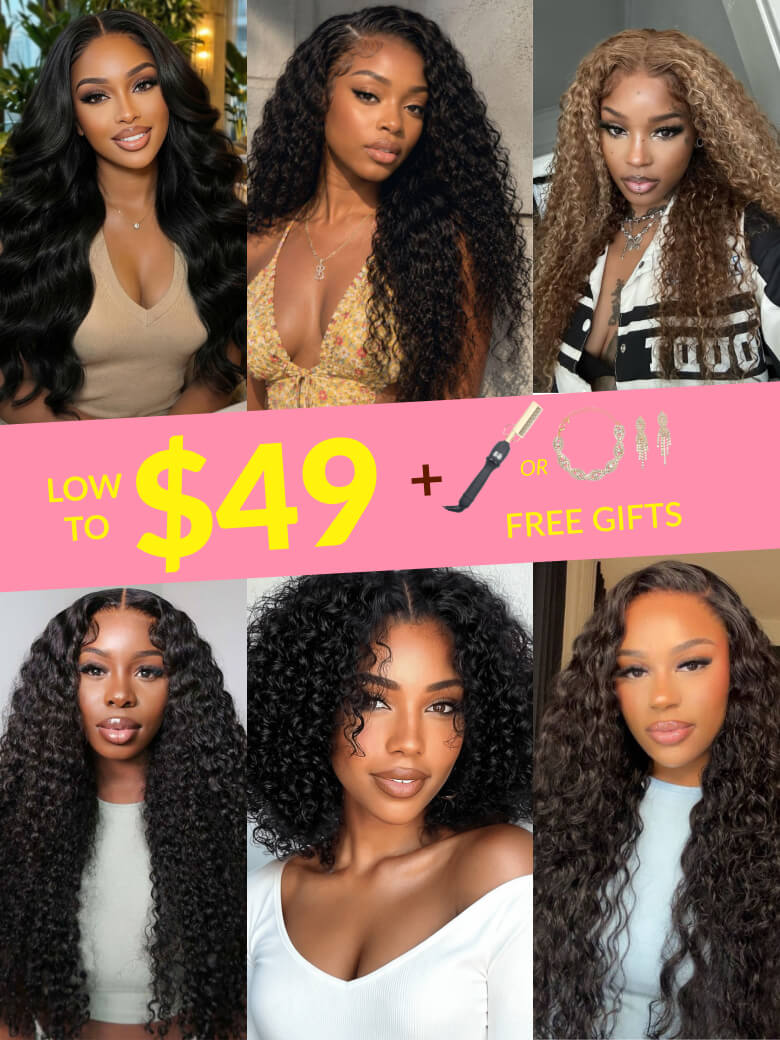 Low To $49| Sunber 13x4 Lace Frontal/ 22"-24" Long Style Bye Bye Knots Wigs Limited Stocks Vip Member Flash Sale