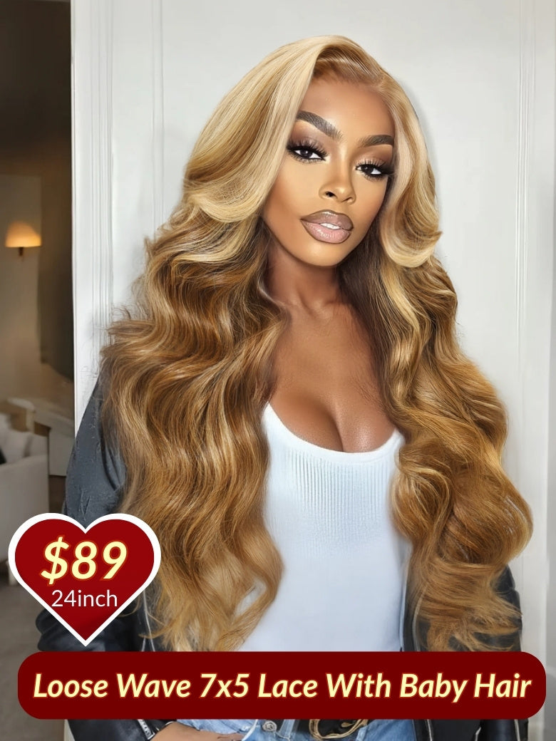All 24inch=$89 | Sunber 13x4 Or 7x5 Lace Wig Flash Sale Limited Stock