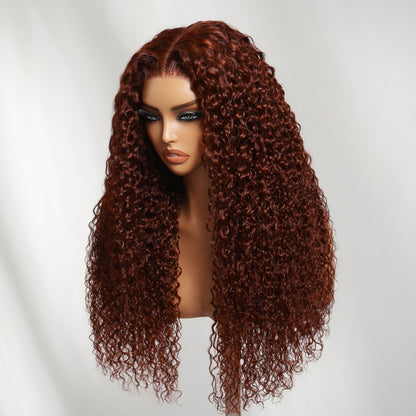 Reddish Brown Jerry Curly 7×5