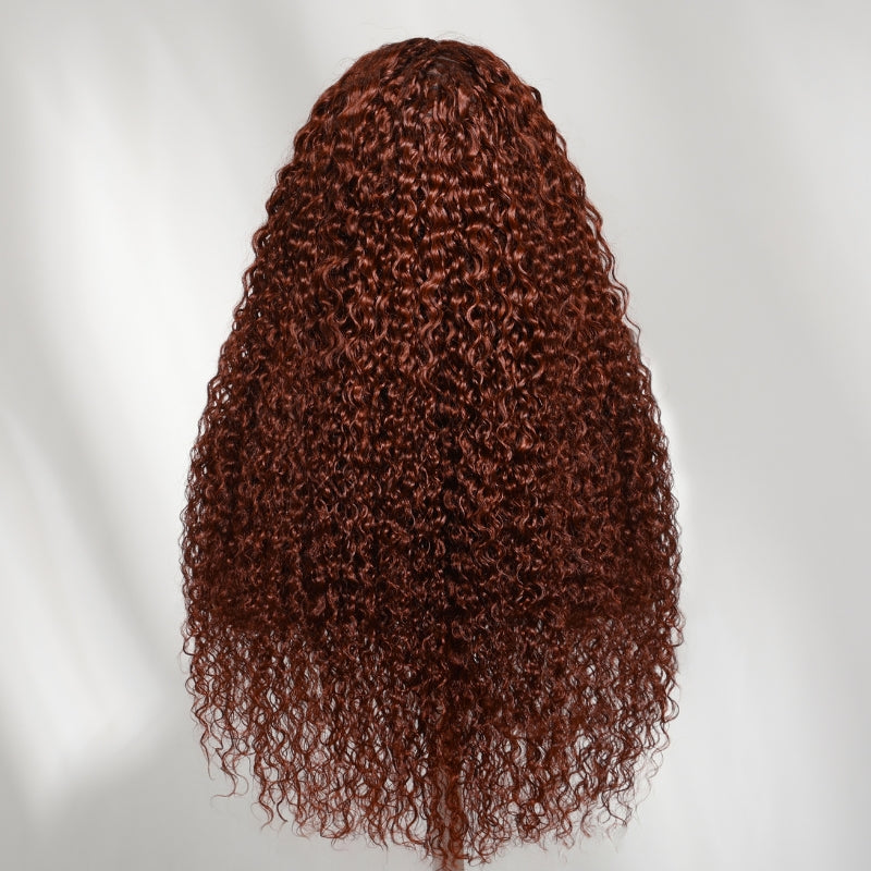 Reddish Brown Jerry Curly 7×5