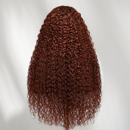 Reddish Brown Jerry Curly 7×5