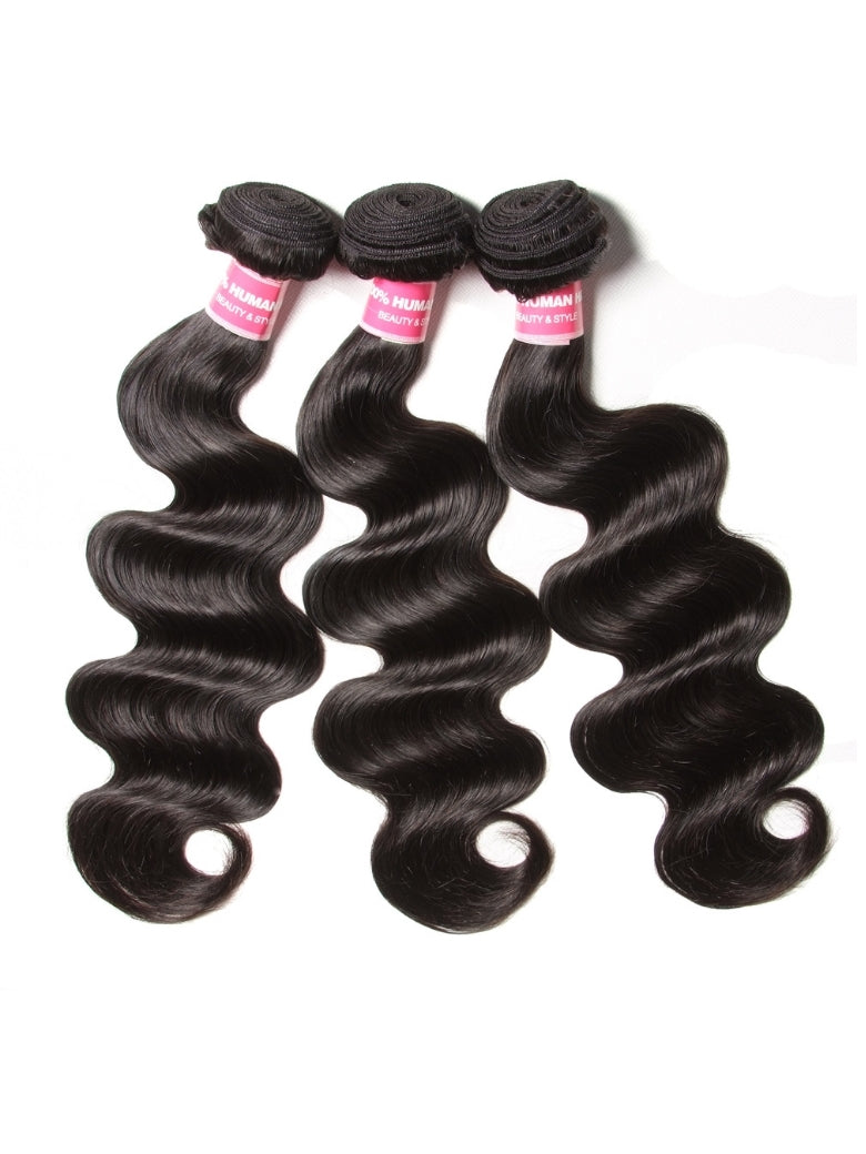 Sunber Hair Affordable Remy Human Hair Brazilian Body Wave Hair 3 Bundles Human Hair Weave
