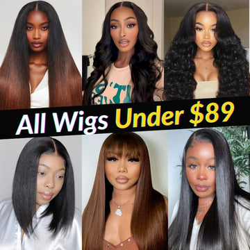 All Wigs Under $89 | Sunber Black Friday Crazy Lowest Price Flash Sale